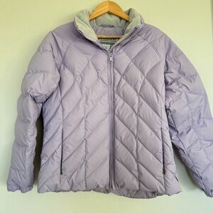 Columbia Sportswear Women’s Lavender Purple Puffer COAT Activewear Large